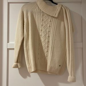 Ivory wool sweater, never worn!
